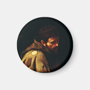 Imã São Francisco por Caravaggio Obra-Prima Barroca