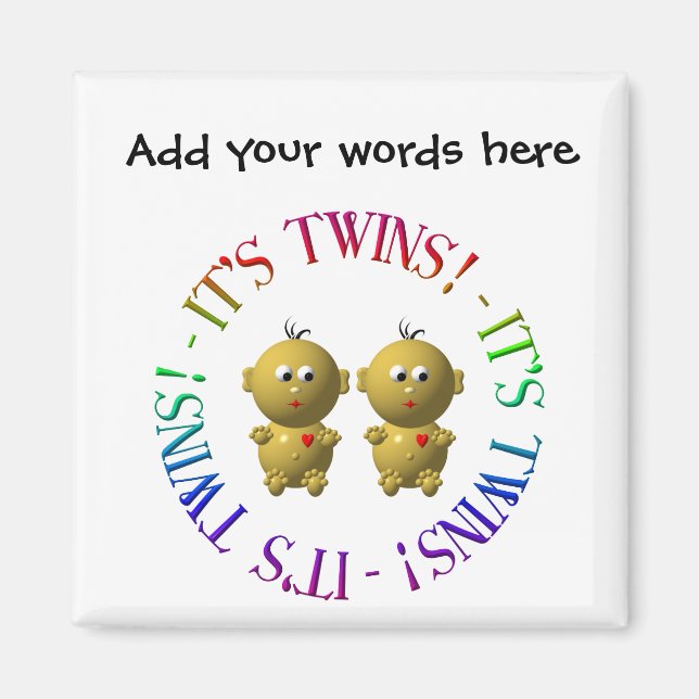 Imã São gêmeos! (Frente)