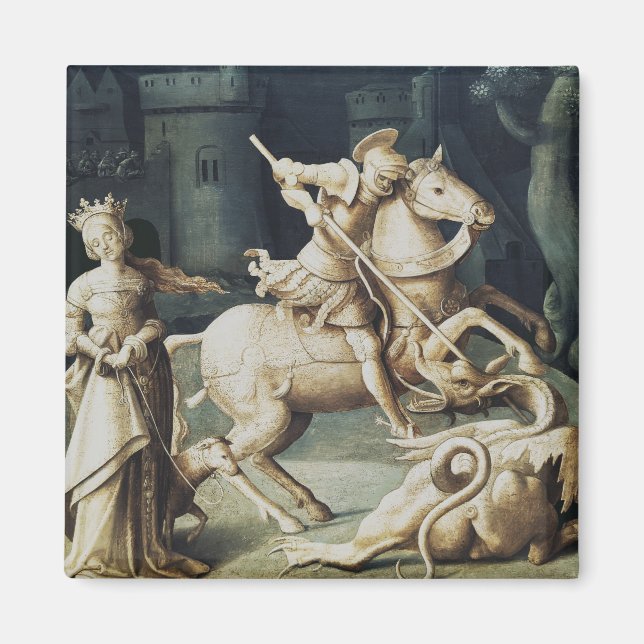 Imã São Jorge e o Dragão Grande Mártir (Frente)