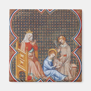 Imã São Luís IX da França Patrono dos Reis Arte