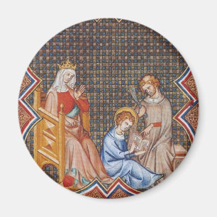 Imã São Luís IX da França Patrono dos Reis Arte