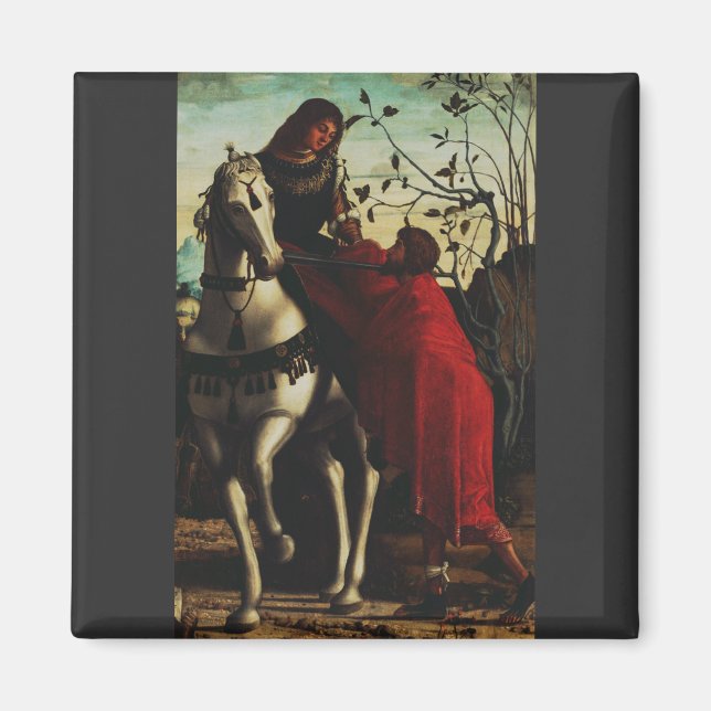 Imã São Martinho de Tours Compartilhando a Capa Arte F (Frente)