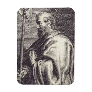Ímã São Mateus o Evangelista - Reprodução de Arte Fina
