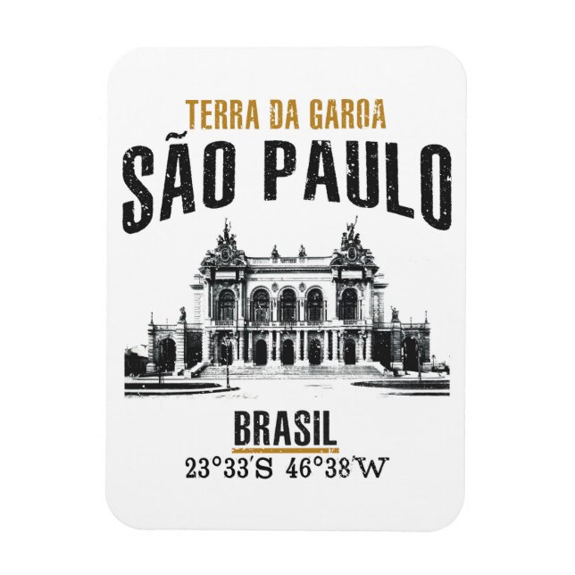 Ímã São Paulo (Vertical)