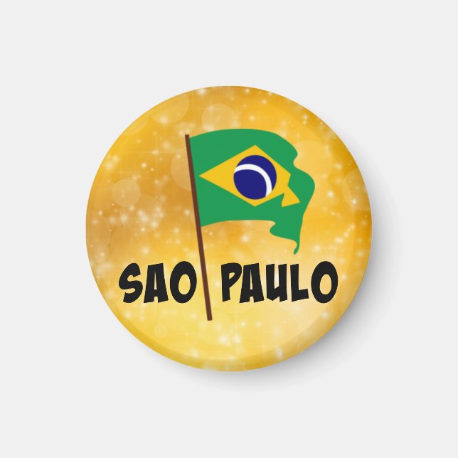 Imã São Paulo, Bandeira do Brasil (Frente)
