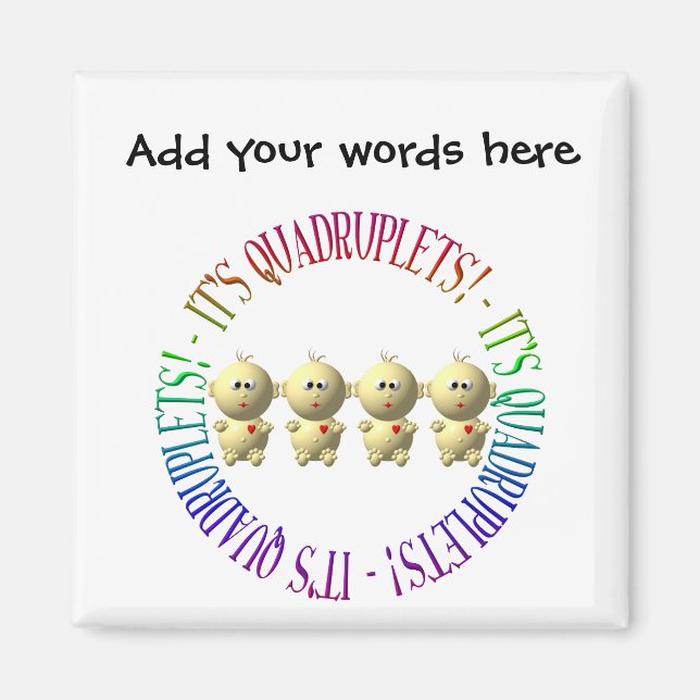 Imã São quadrupletas! (Frente)