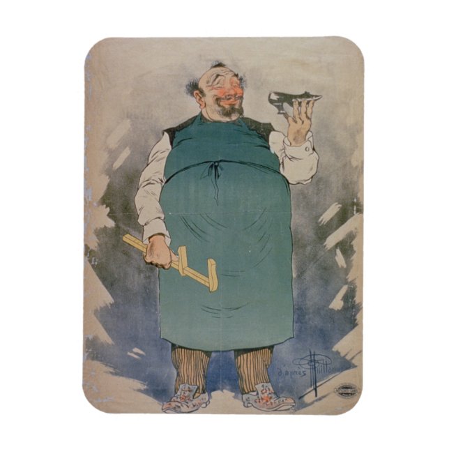 Ímã Sapateiro (lítio colorido) (Vertical)