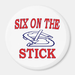 Imã Sapatos Cavalos Magnetos de 3"- 6 no Stick