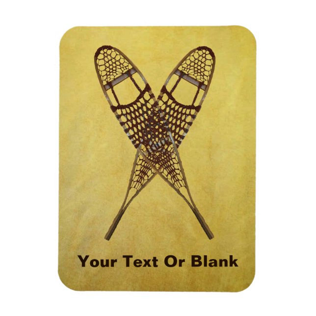 Ímã Sapatos de neve (Vertical)