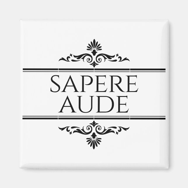 Imã Sapere Aude (Frente)