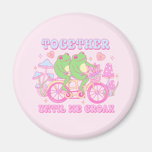 Imã Sapo Casal Bonito - Juntos Até Cortar