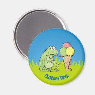 Imã Sapo com Ícecream Magnet