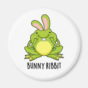 Imã Sapo de coelho cotovelo cotovelo Bunny Ribbit