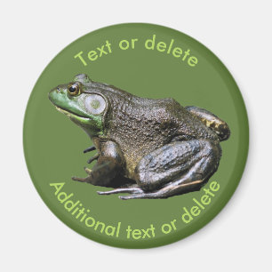 Imã Sapo Grande e Velho Natureza Animal Personalizado