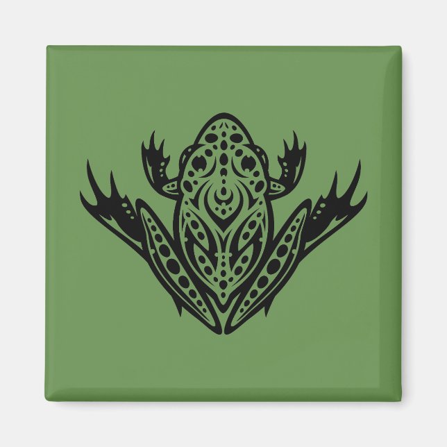 Imã Sapo Leopardo Tribal (Frente)