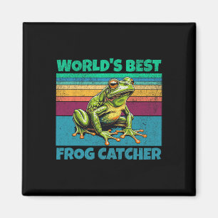 Imã Sapo Mundos Melhor Captura Amphibian Engraçado