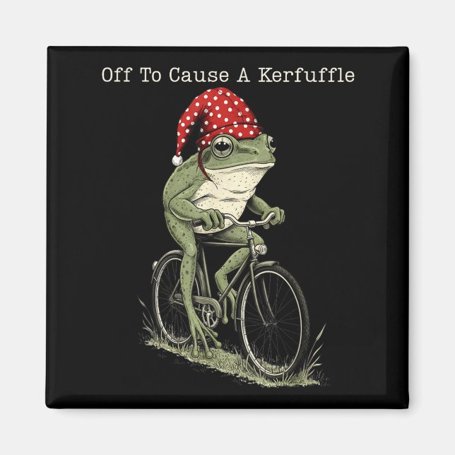 Imã Sapo para Causar uma Confusão Engraçado Weirdcore (Frente)