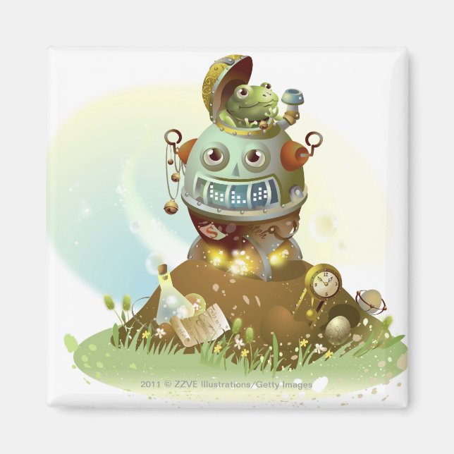 Imã Sapo proveniente de um OVNI (Frente)