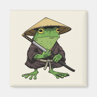 Imã sapo samurai japonês