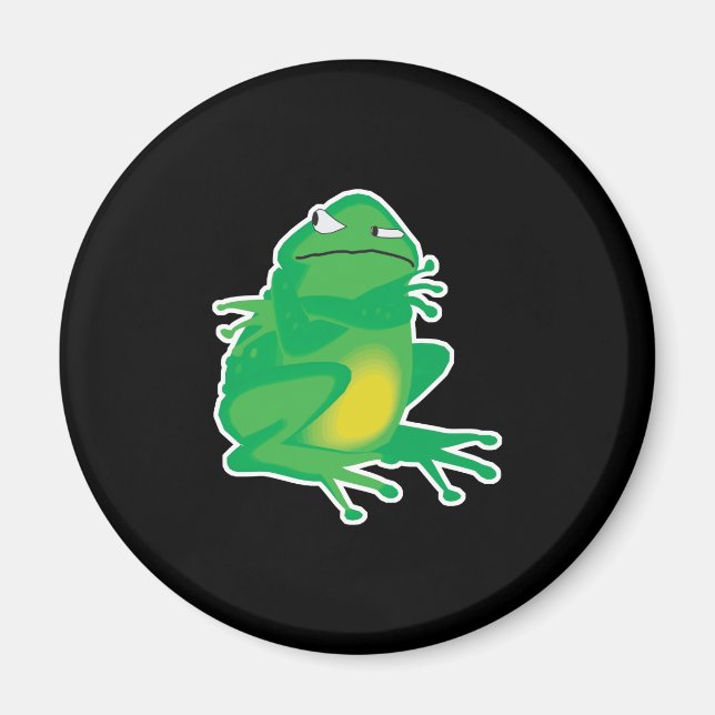 Imã sapo teimoso (Frente)