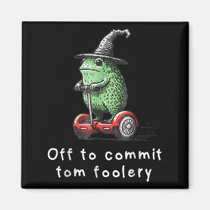 Imã Sapo Whimsical Para Cometer O Tom Foolery Para