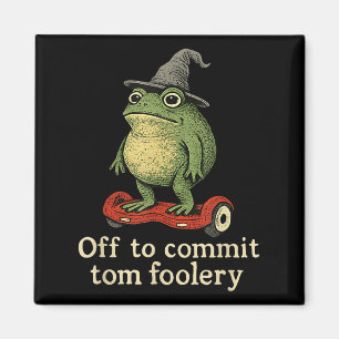 Imã Sapo Whimsical Para Cometer O Tom Foolery Para