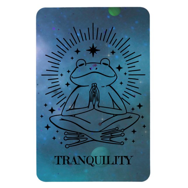 Ímã Sapo Zen Tranquil (Vertical)
