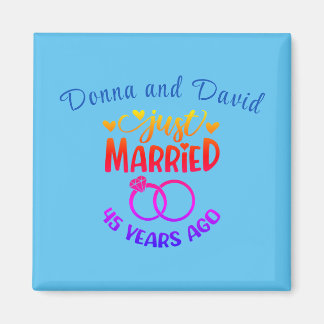 Imã Sapphire de Nomes Personalizados de Aniversário de