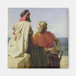 Imã Saracens na frente de sua posição, 1864