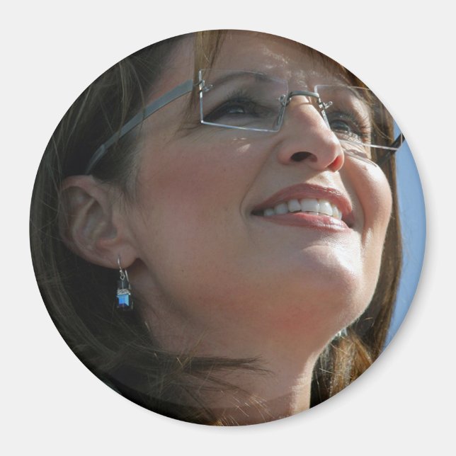 Imã Sarah Palin Fotografia Magnets (Frente)