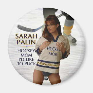 Imã Sarah Palin - Mãe de Hockey Eu Gostaria De Puck Ma