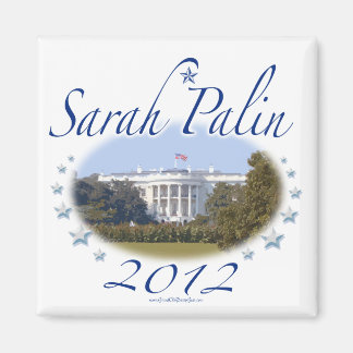Imã Sarah Palin White House 2012 Magnet