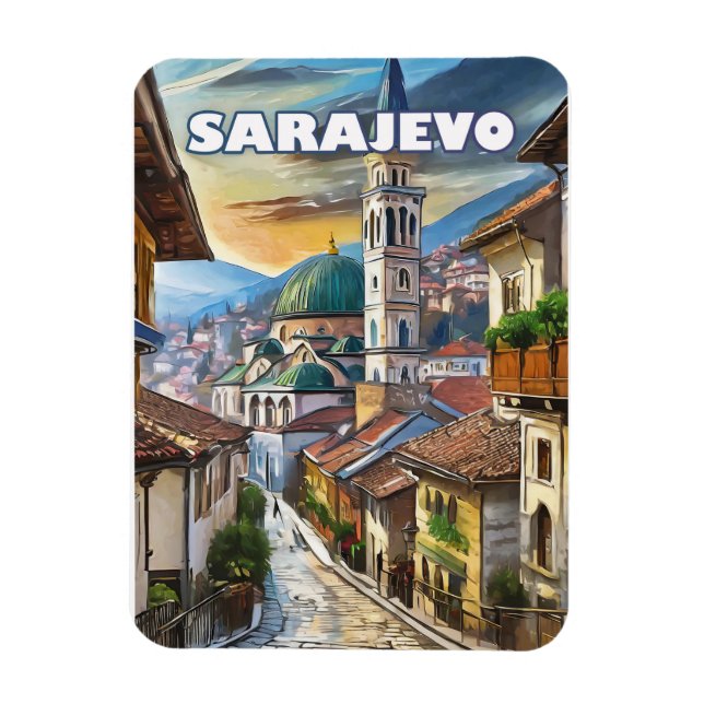 Ímã Sarajevo, ville d'espoir et de mémoire (Vertical)