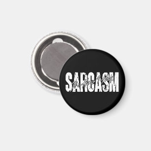 Imã Sarcasmo É como eu abraço - Engraçada Vintagem Sar