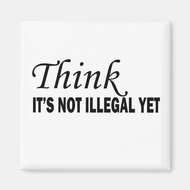 Imã Sarcástico engraçado diz citações famosas (Frente)