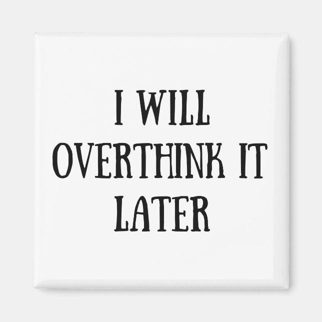 Imã Sarcástico engraçado diz citações famosas (Frente)