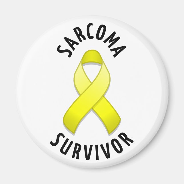 Imã Sarcoma Survivor Magnet (Frente)