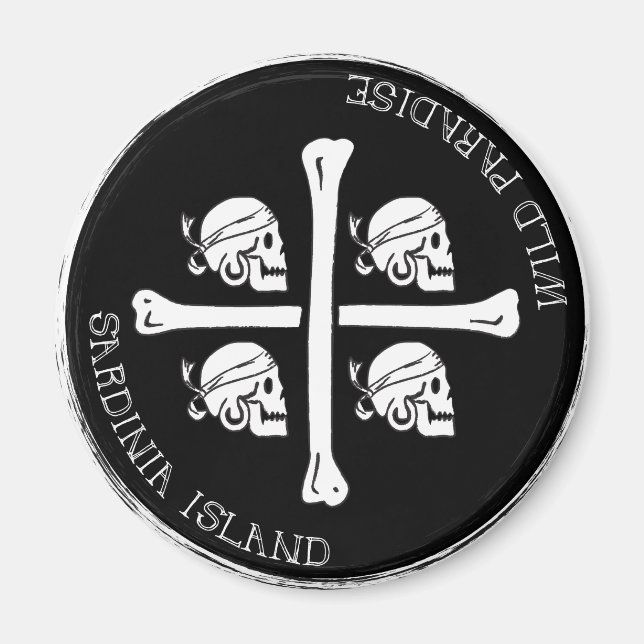 Imã Sardenha, Paraíso Selvagem - Magnet (Frente)