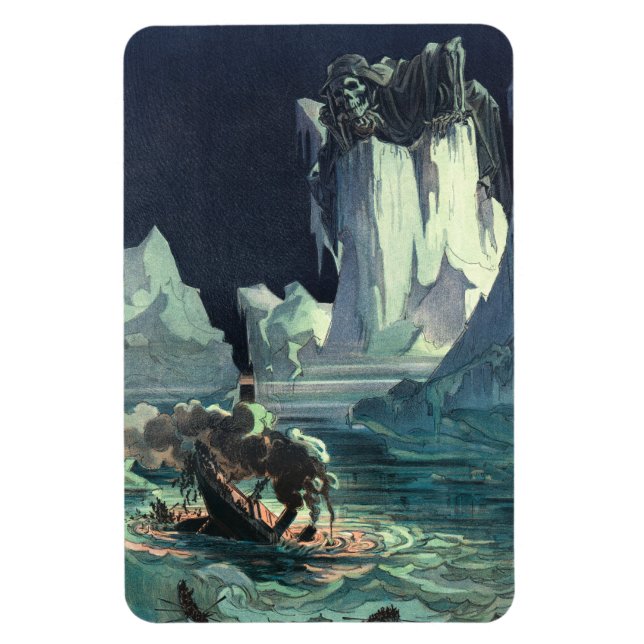 Ímã Sargasso Sea Grim Reaper e Naufrágio do Titanic (Vertical)