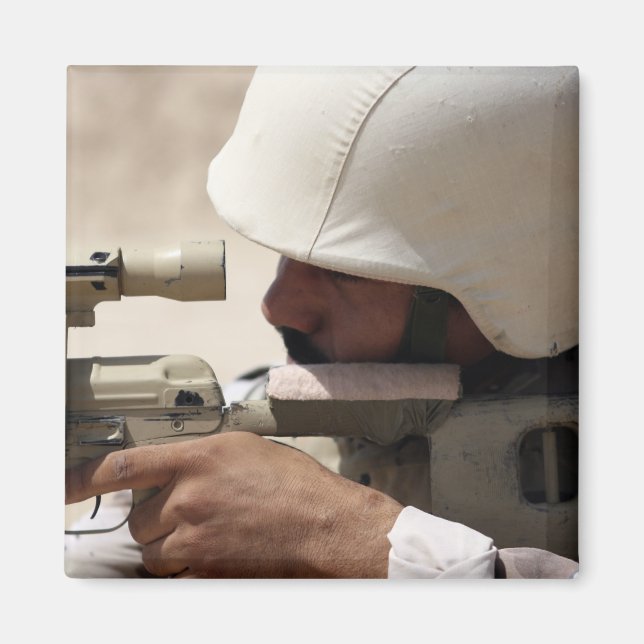 Imã Sargento do Exército iraquiano em mira (Frente)