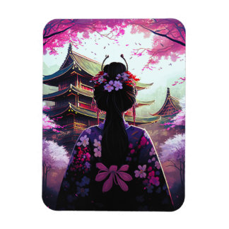 Ímã Sari Kirschblüten - Flexibler Fotomagnet