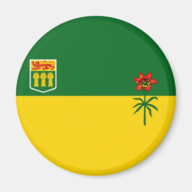 Imã Saskatchewan Flag (Frente)