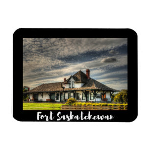 Ímã Saskatchewan Fort Scenic