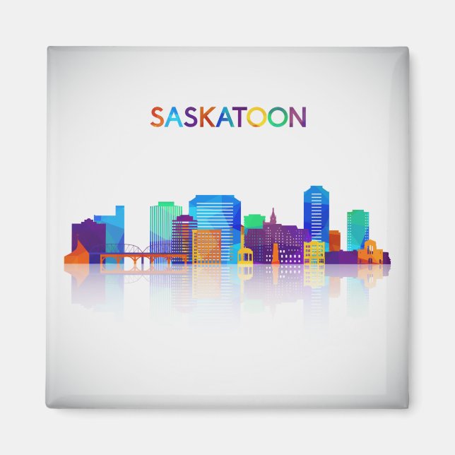 Imã Saskatoon Magnet (Frente)
