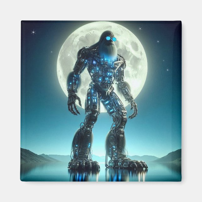 Imã Sasquatch Robot (Frente)