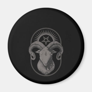 Imã Satã do Pentagrama Oculto Satânico  do Pentagram