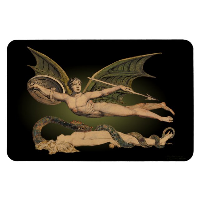 Ímã Satã e Eve Flex Magnet 4x6 (Horizontal)