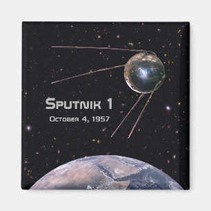 Imã Satélite de terra de Sputnik 1
