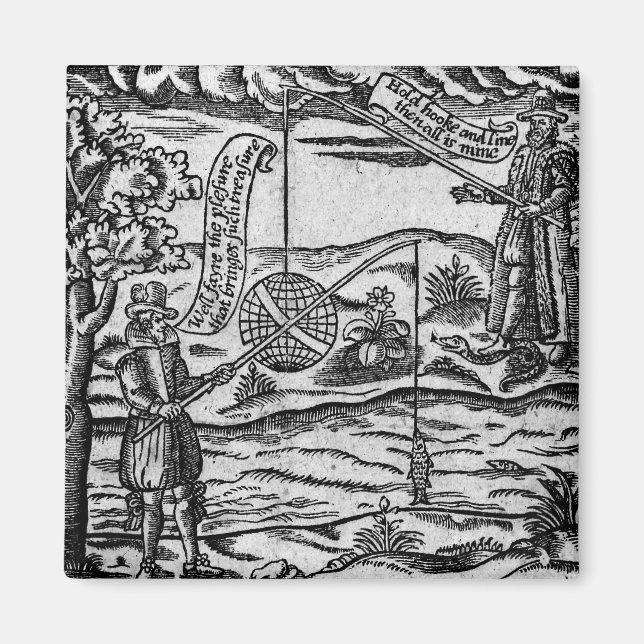 Imã Sátira da pesca, "Um Livro Roxburghe Ballads" (Frente)