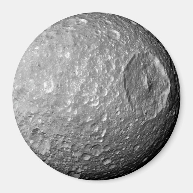 Imã Saturn Moon Mimas (Frente)